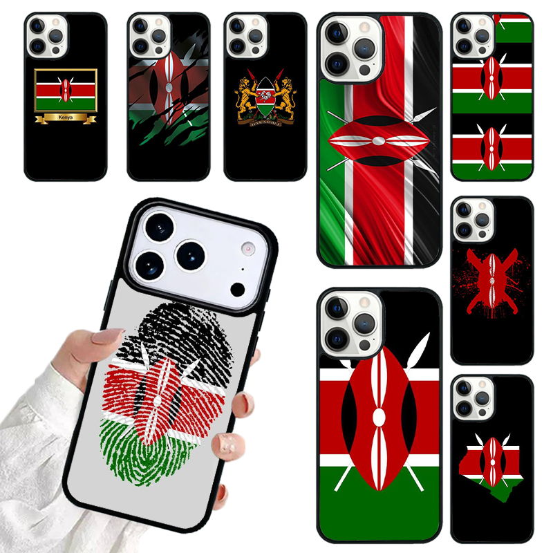Phone Cases Kenya - Custodia per telefono con bandiera del