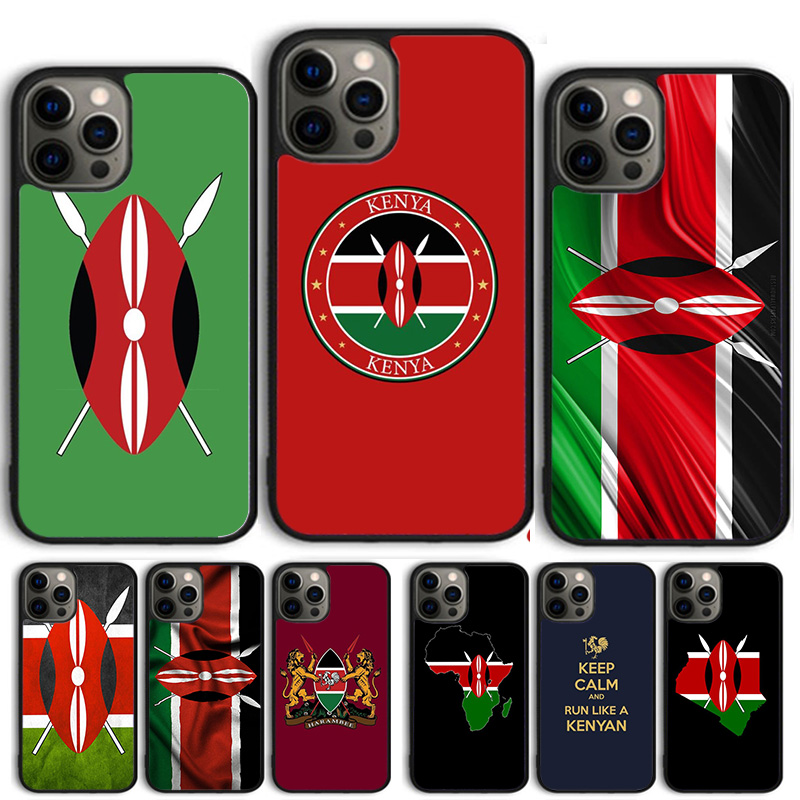 Phone Cases Kenya - Custodia per telefono con bandiera del