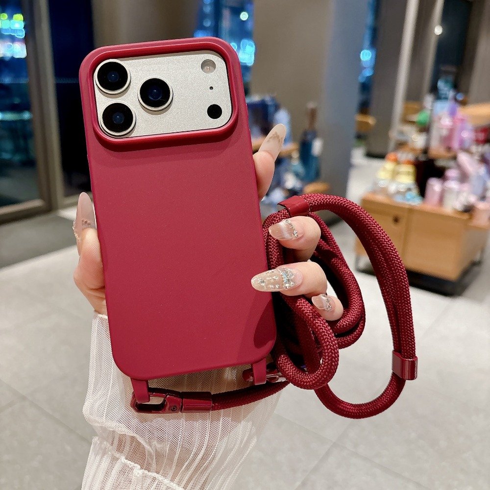 Phone Cases With Charms - Custodia Morbida Anti-Smarrimento con Ciondoli a