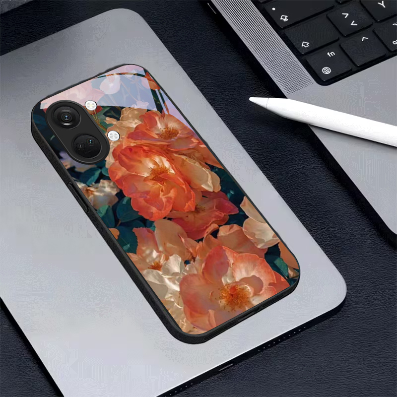Phone Cases Oneplus - Custodia per telefono in vetro nero