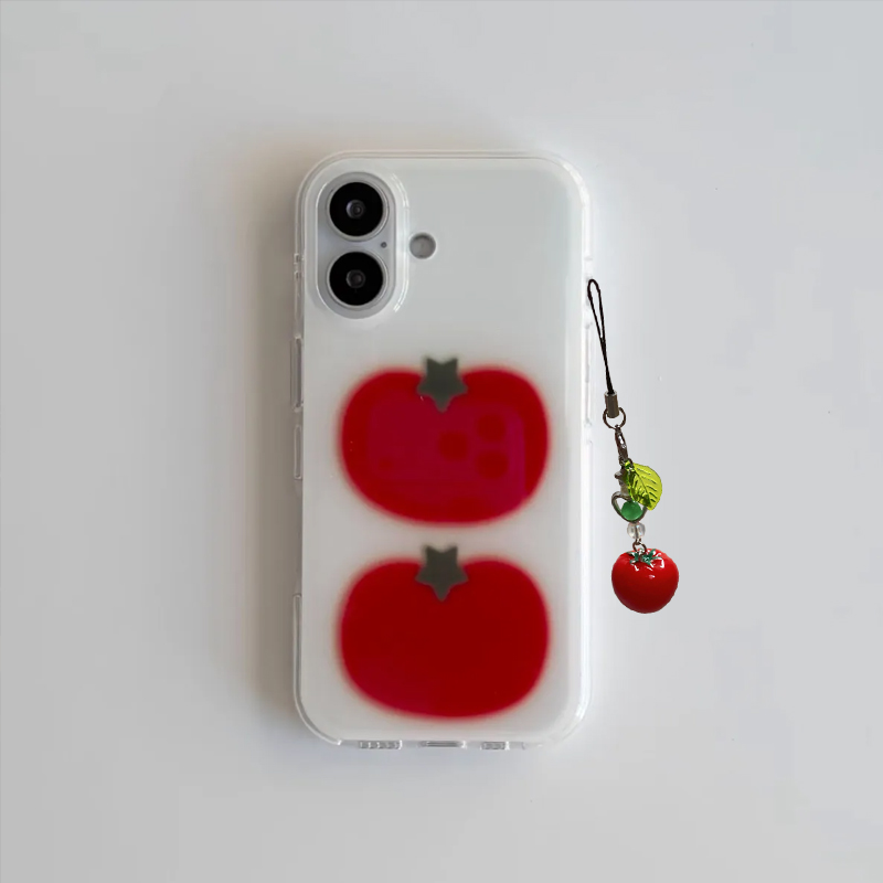Phone Cases Korean - Coreano Ins Due Ted Pomodoro Cartoon