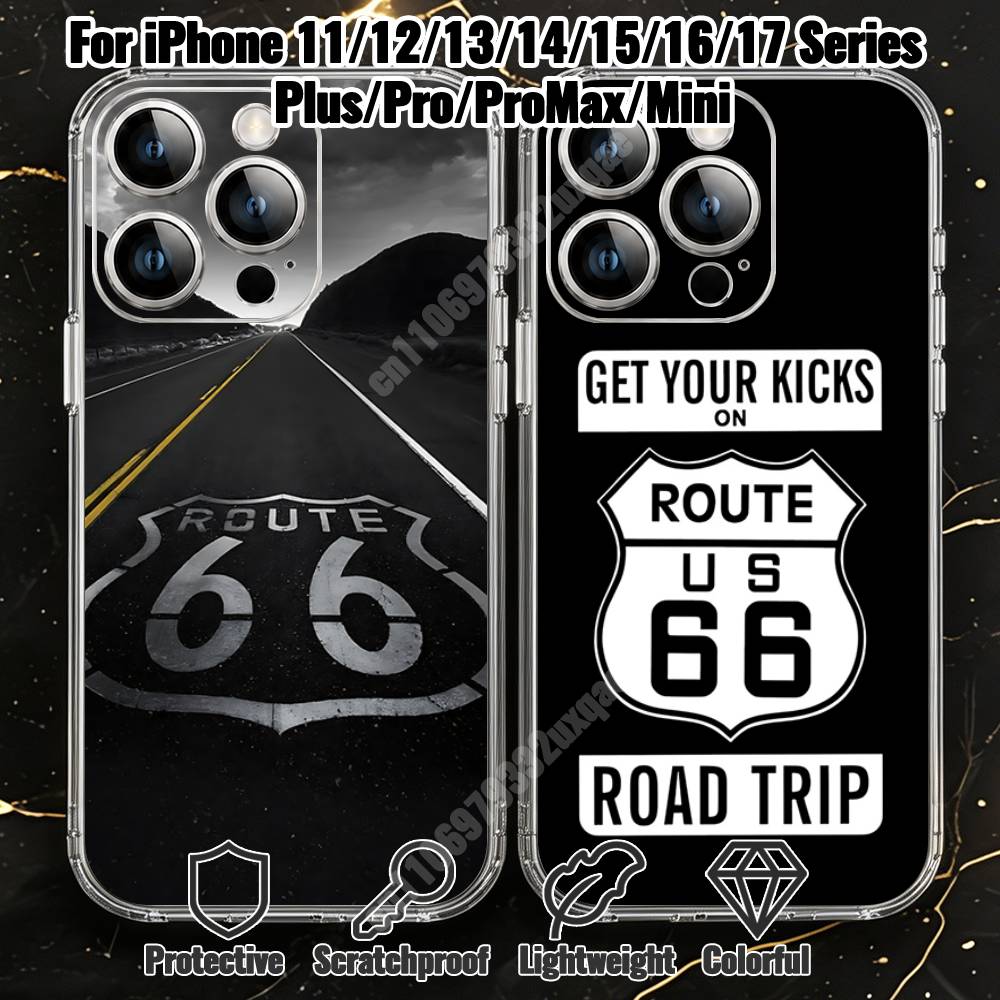 Phone Cases Usa - Custodia per telefono Route 66 USA