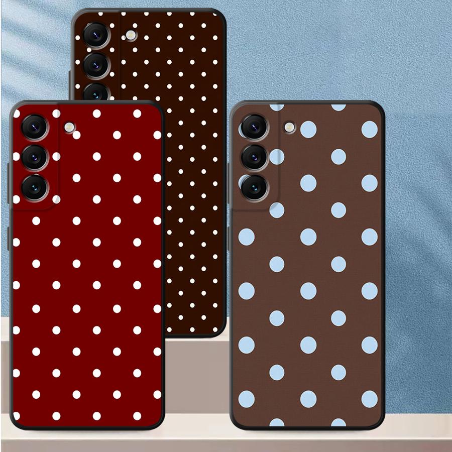 Phone Cases Polka Dot - Cover Retrò a Pois per Samsung