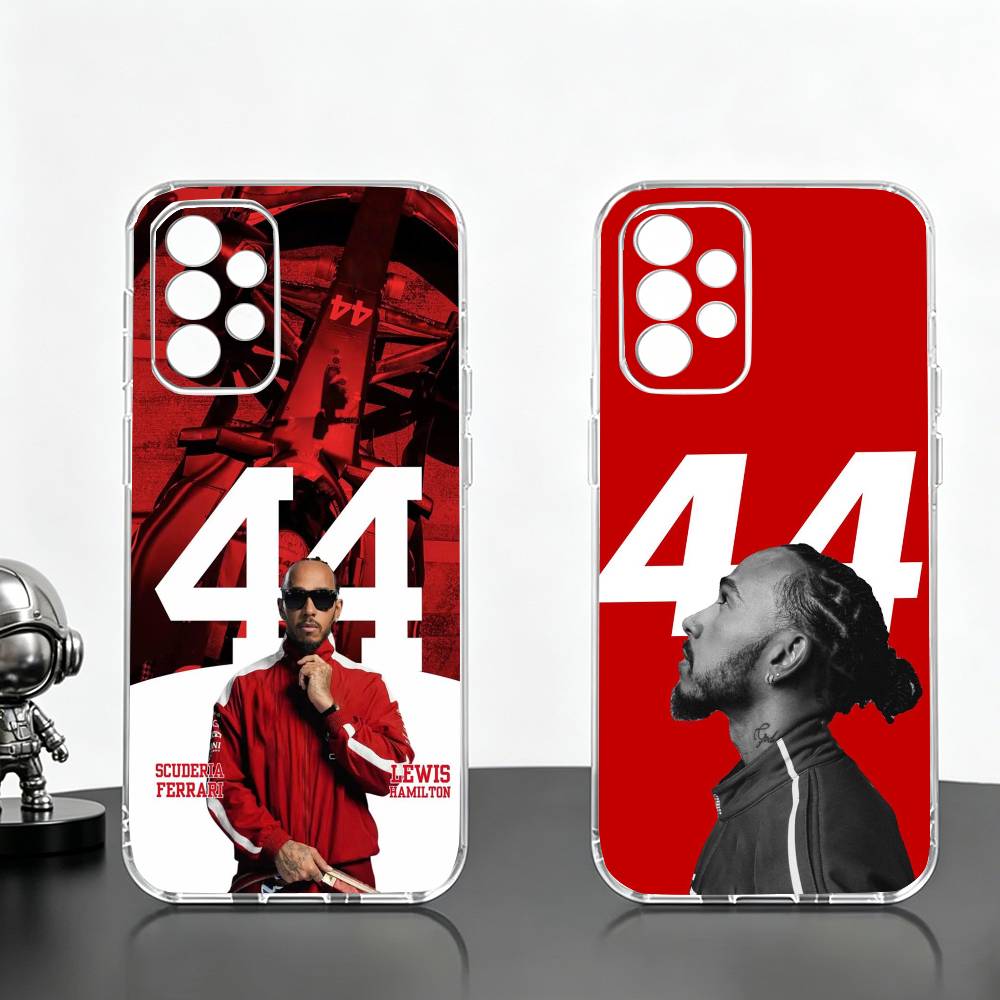 Phone Cases Hamilton - Cover Trasparente per Telefono con Motivo