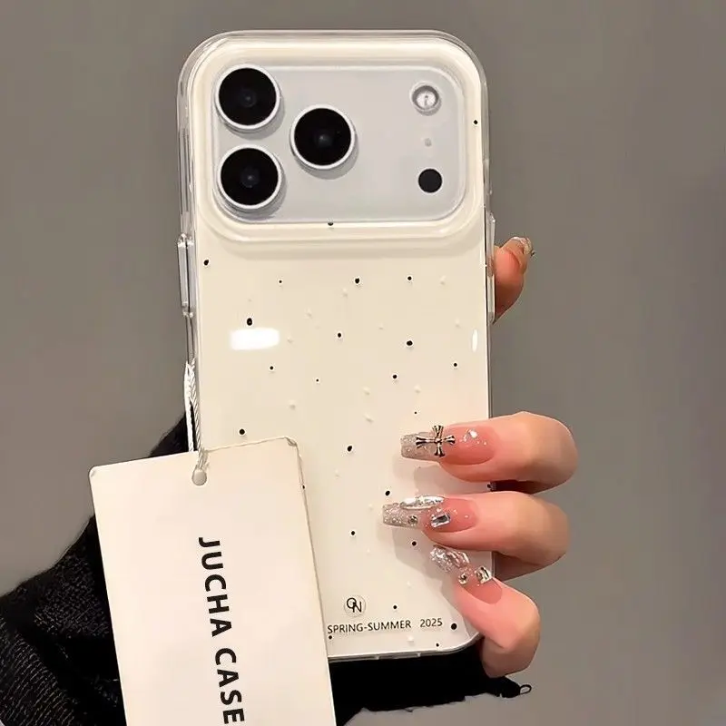 Cute Anime Case - Coreano INS Spruzzi di Inchiostro Polka