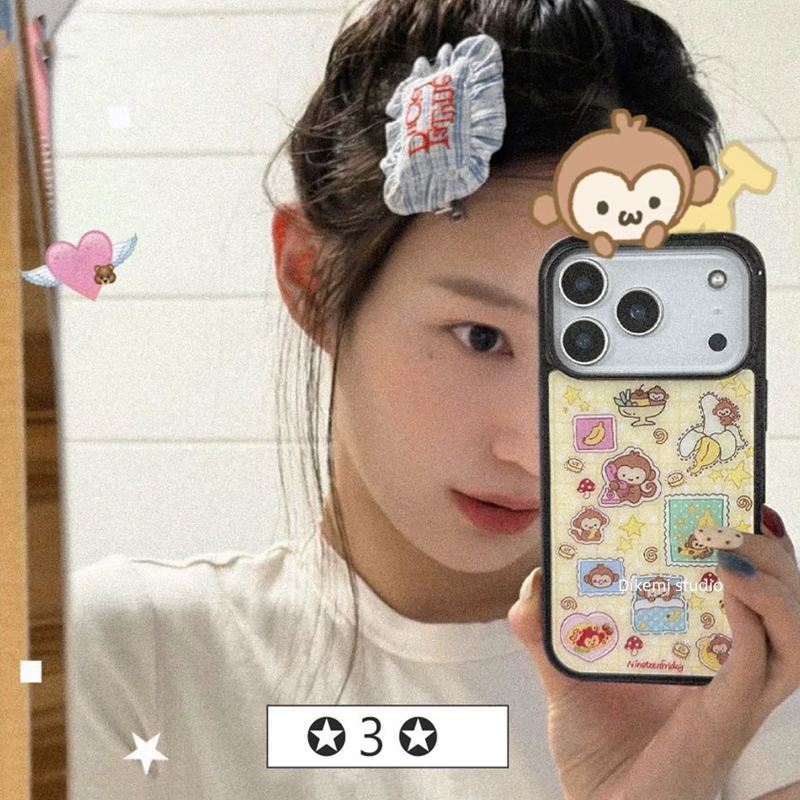 Phone Cases Korean - Custodia per telefono opaca coreana Ins