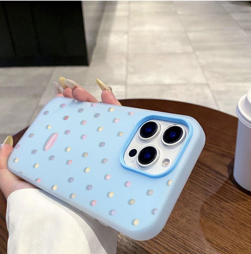 Cover a pois effetto caramella - Phone Cases Moto G 2025 recensione e prezzo