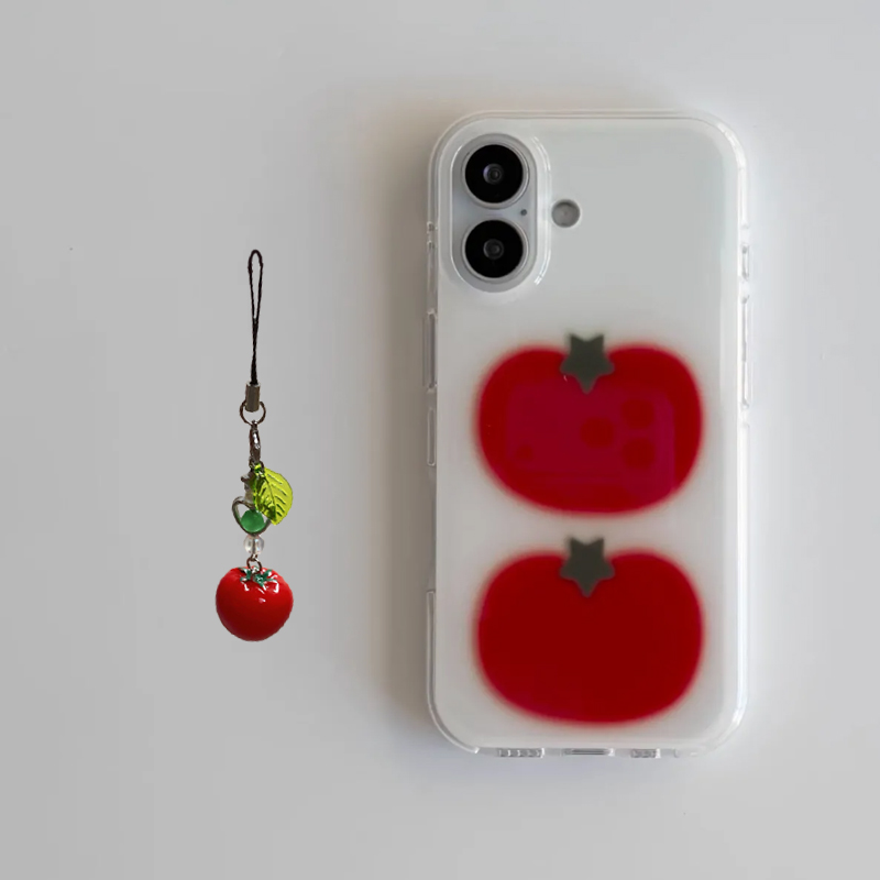 Coreano Ins Due Ted Pomodoro C - Phone Cases Korean recensione e prezzo
