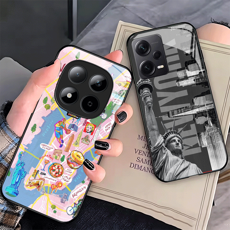 Cover in Vetro Antiurto NYC Ne - Phone Cases York recensione e prezzo