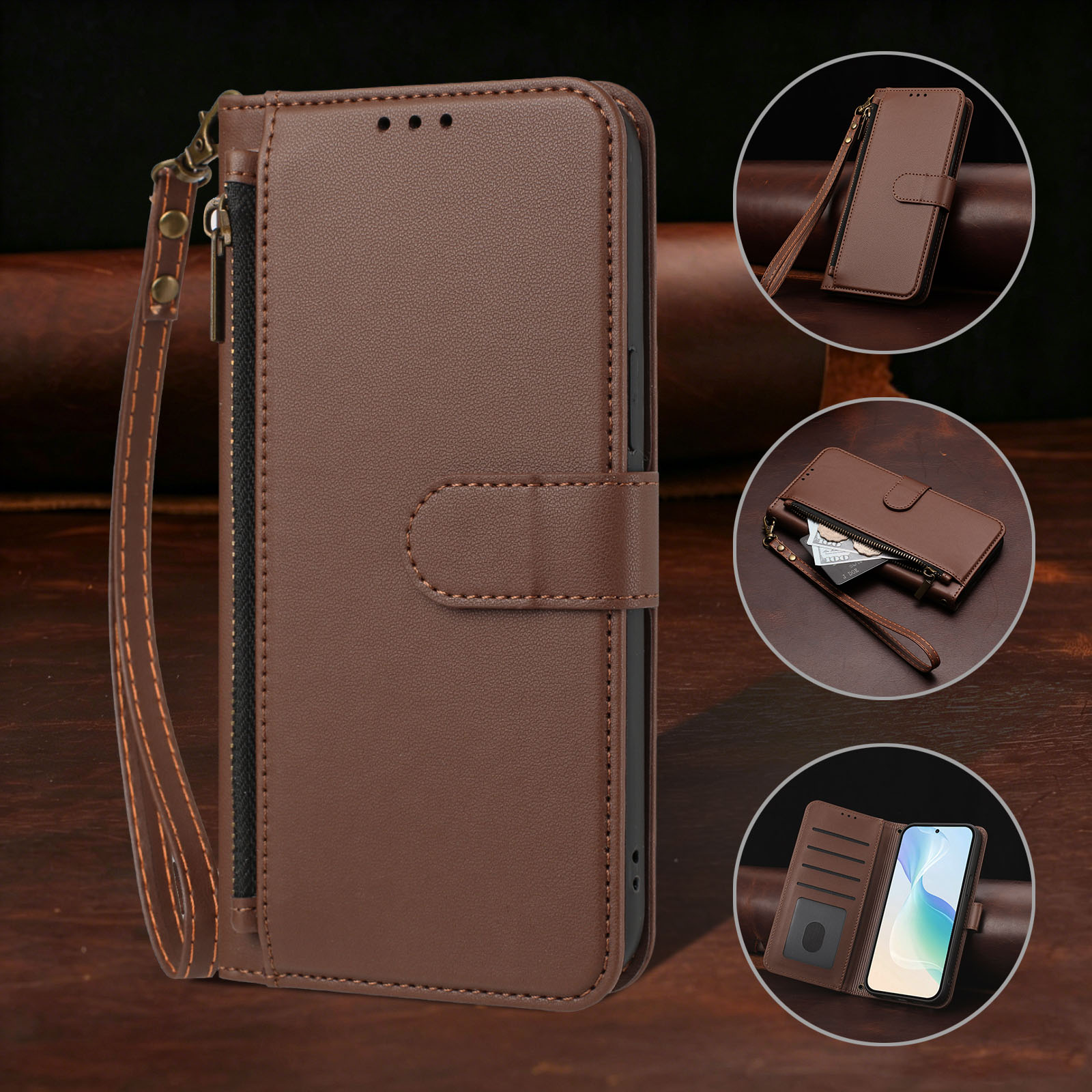 Custodia a portafoglio in pell - Phone Cases Moto G 2025 recensione e prezzo